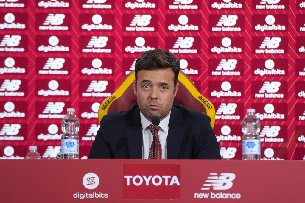 Tiago Pinto, general manager della Roma (getty images)