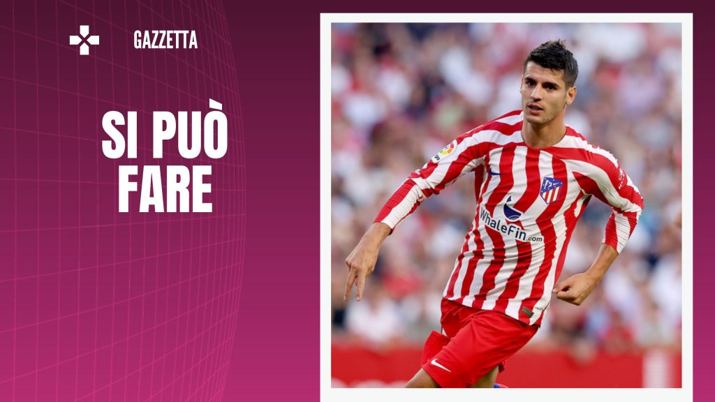 Alvaro Morata, attaccante dell'Atletico Madrid (getty images)