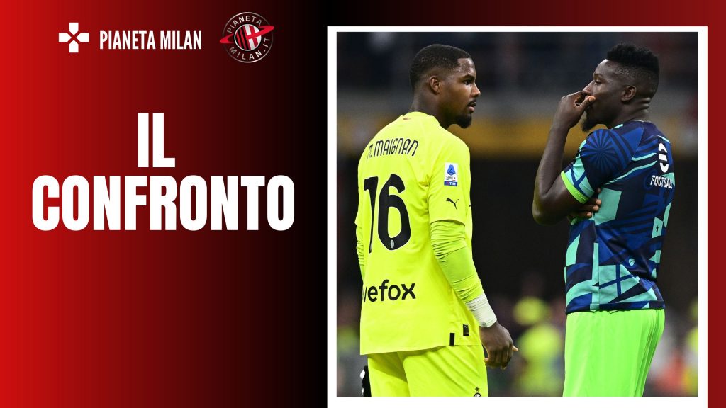 Mike Maignan e André Onana, portieri di Milan e Inter (getty images)