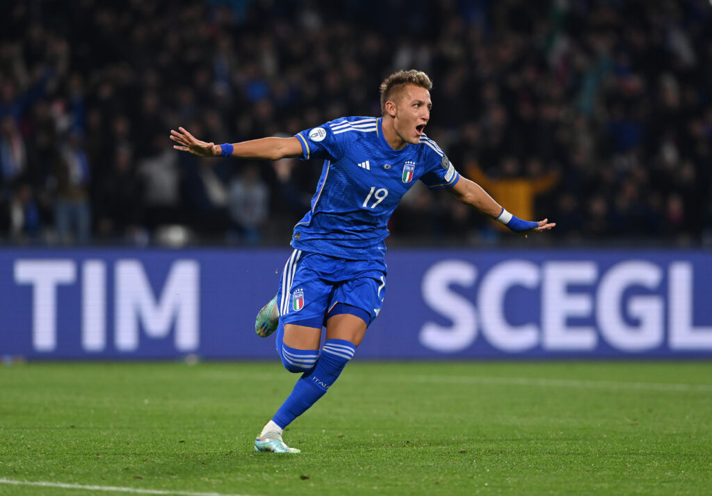 Mateo Retegui, attaccante dell'Italia (getty images)
