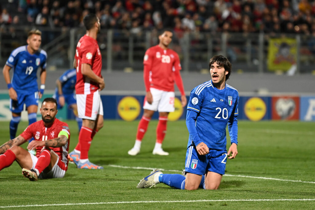 Sandro Tonali, centrocampista del Milan (getty images)