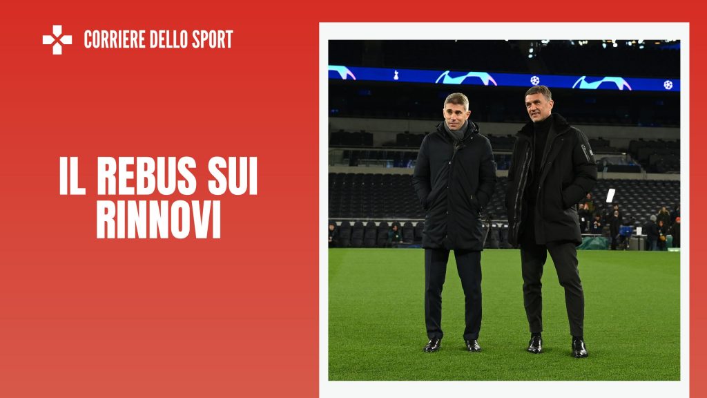 Maldini e Massara Calciomercato Milan rinnovi