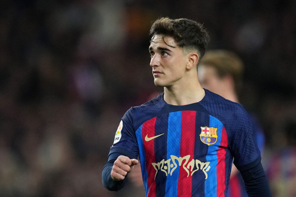 Gavi, centrocampista del Barcellona (getty images)