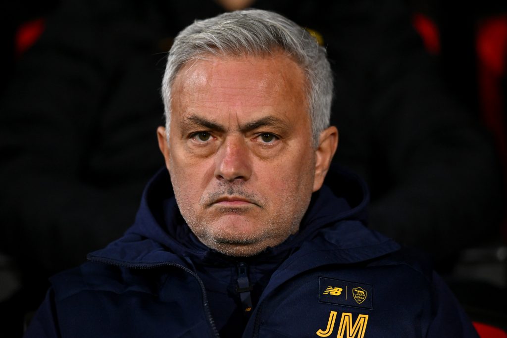José Mourinho, allenatore della Roma (getty images)