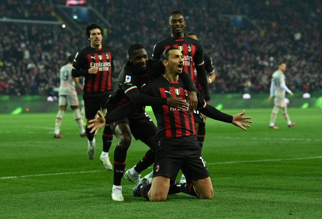 Zlatan Ibrahimovic, attaccante del Milan (getty images)