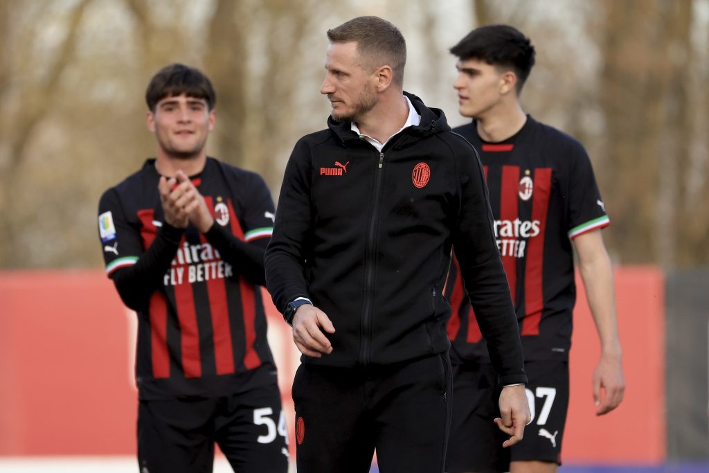 Ignazio Abate, allenatore del Milan primavera (getty images)