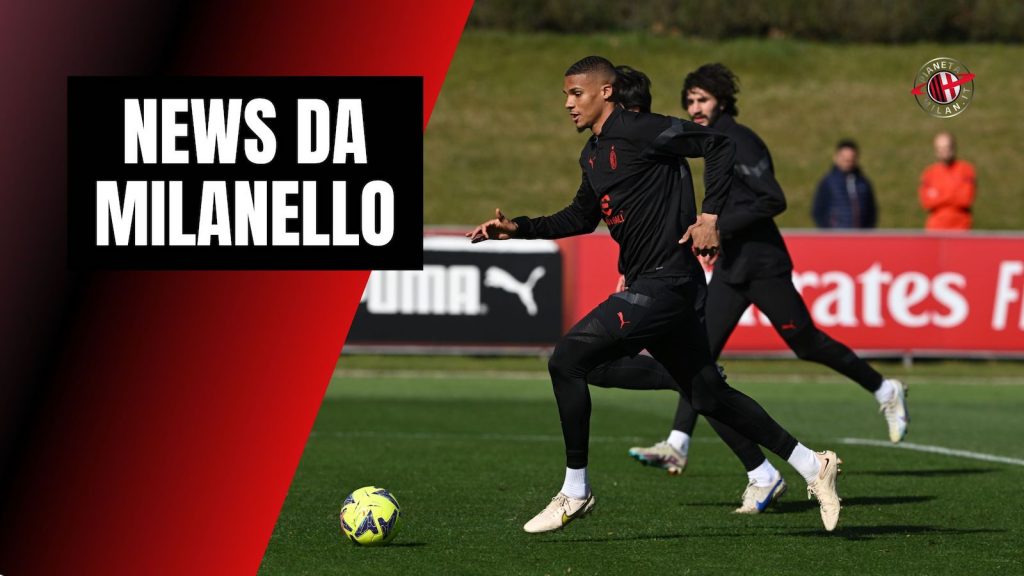 Allenamento AC Milan Milanello 16 marzo 2023