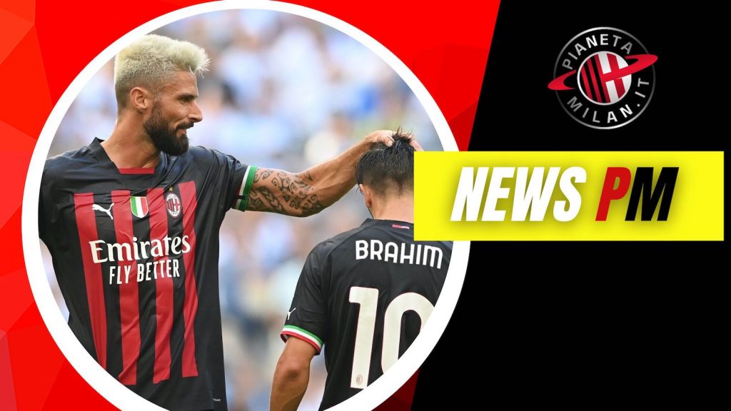 Giroud Brahim Díaz AC Milan
