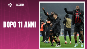 Milan festeggiamenti contro Tottenham