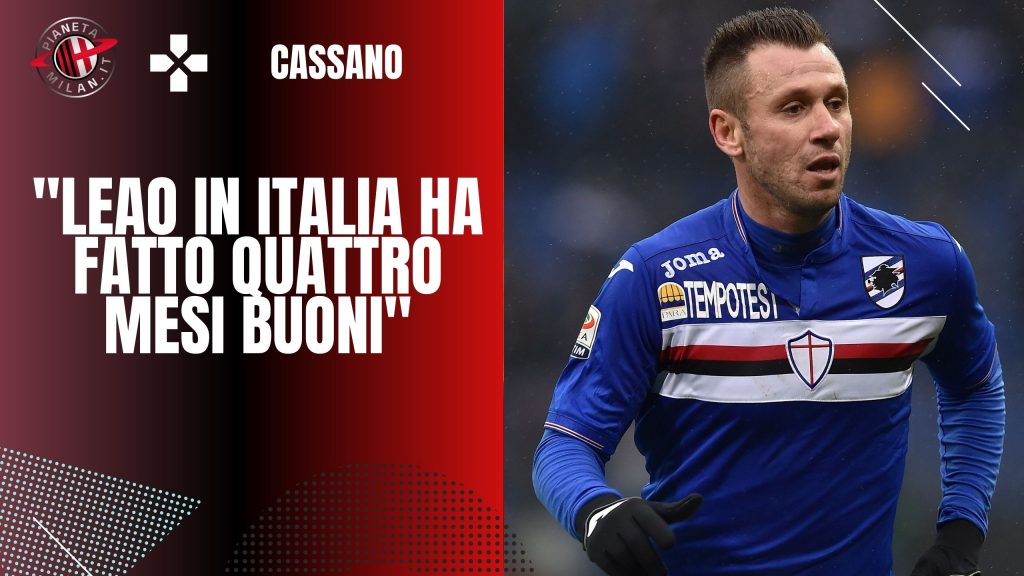 Antonio Cassano, ex attaccante del Milan (getty images)