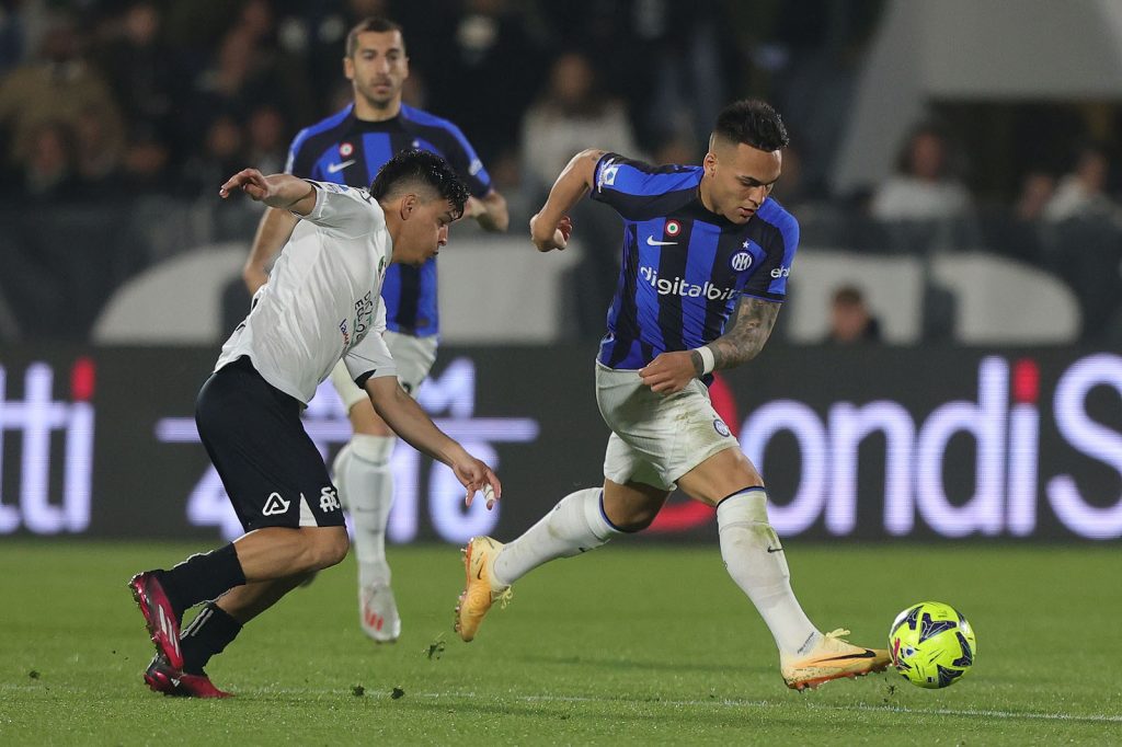 Spezia-Inter 2-1 Lautaro Martínez Serie A 2022-2023
