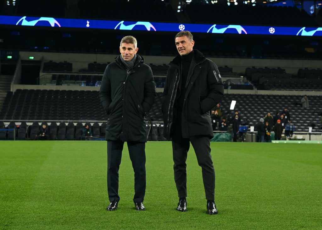 Maldini Massara AC Milan Calciomercato Milan