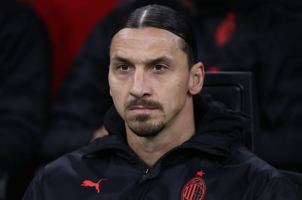 Zlatan Ibrahimovic, attaccante del Milan (getty images)