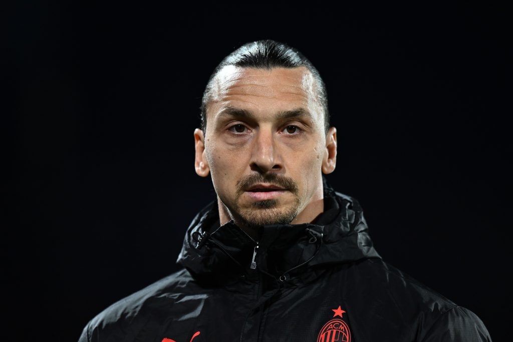 Zlatan Ibrahimovic, calciatore del Milan (getty images)