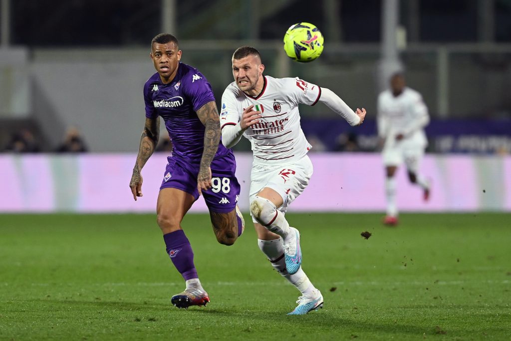Ante Rebic AC Milan Fiorentina-Milan Serie A 2022-2023
