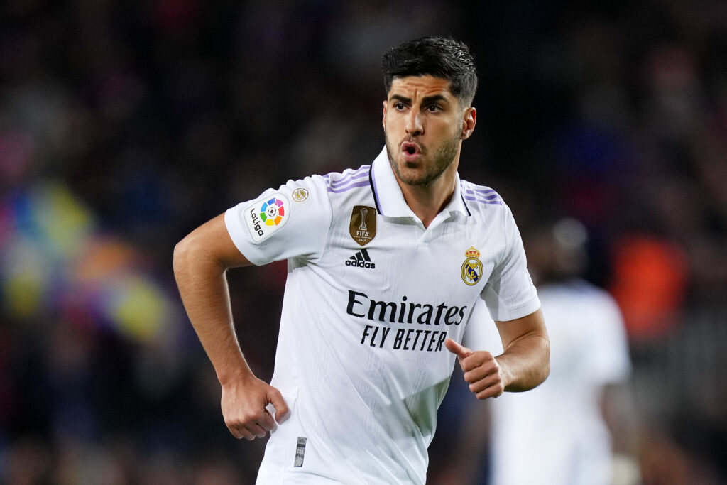 Marco Asensio calciatore Real Madrid obiettivo Milan