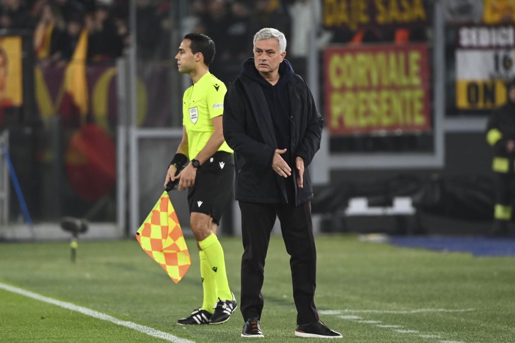 José Mourinho, allenatore della Roma (getty images)