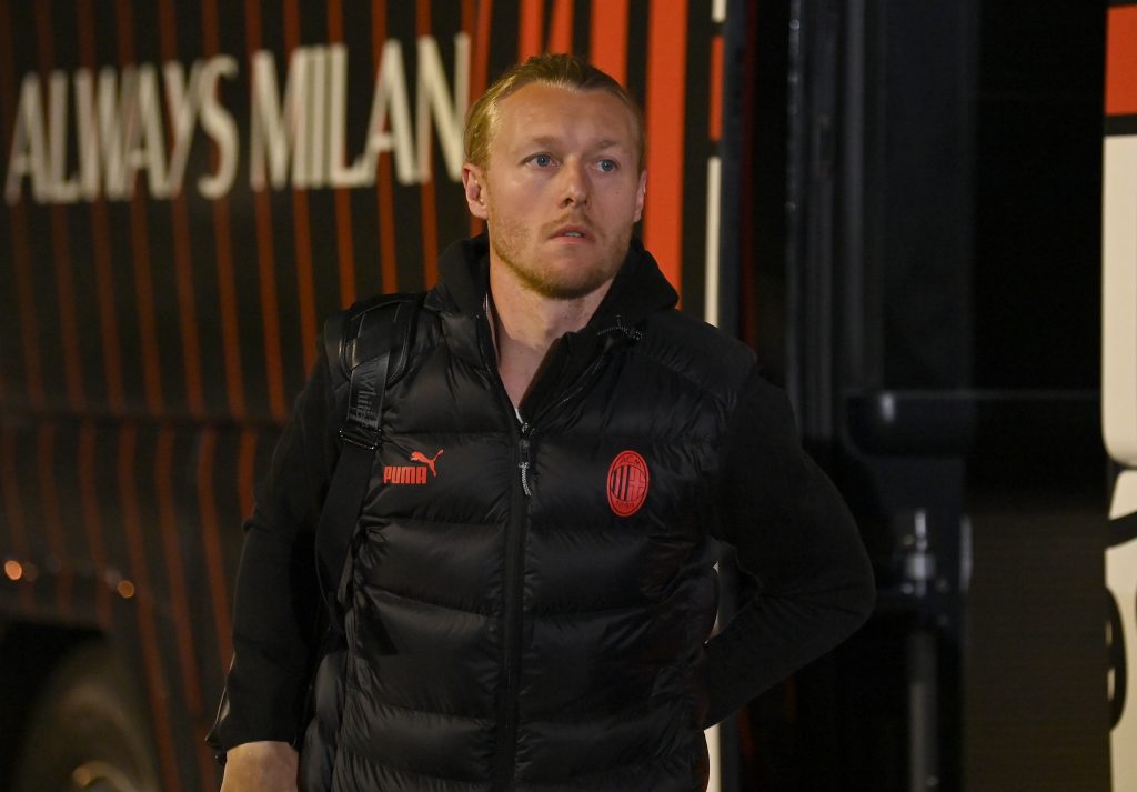 Simon Kjaer, difensore del Milan (getty images)