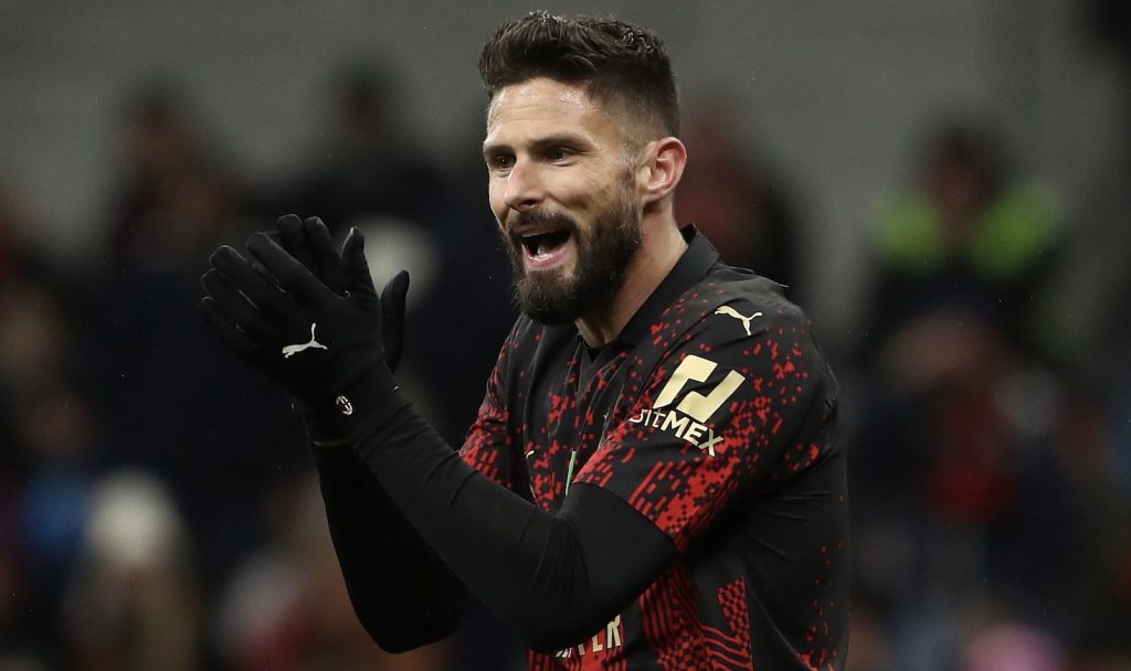 Olivier Giroud AC Milan Milan-Atalanta 2-0 Serie A 2022-2023