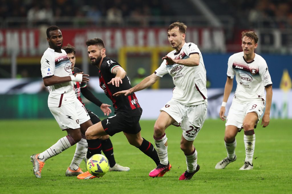 Milan-Salernitana 0-0 al 45': Diavolo padrone del campo, ma manca il gol (getty images)