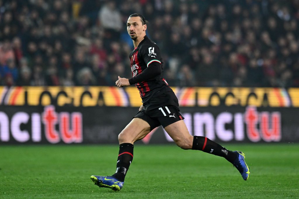 Zlatan Ibrahimovic, attaccante del Milan (getty images)