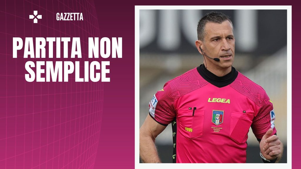 Daniele Doveri, arbitro di Udinese-Milan (getty images)