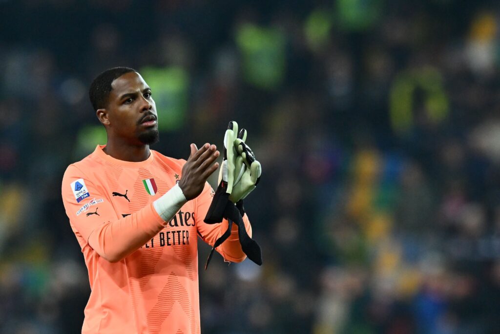 Mike Maignan, portiere del Milan (getty images)