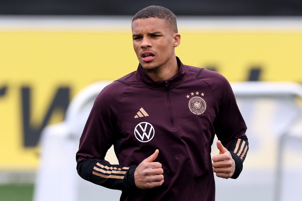 Malick Thiaw, difensore tedesco del Milan (getty images)