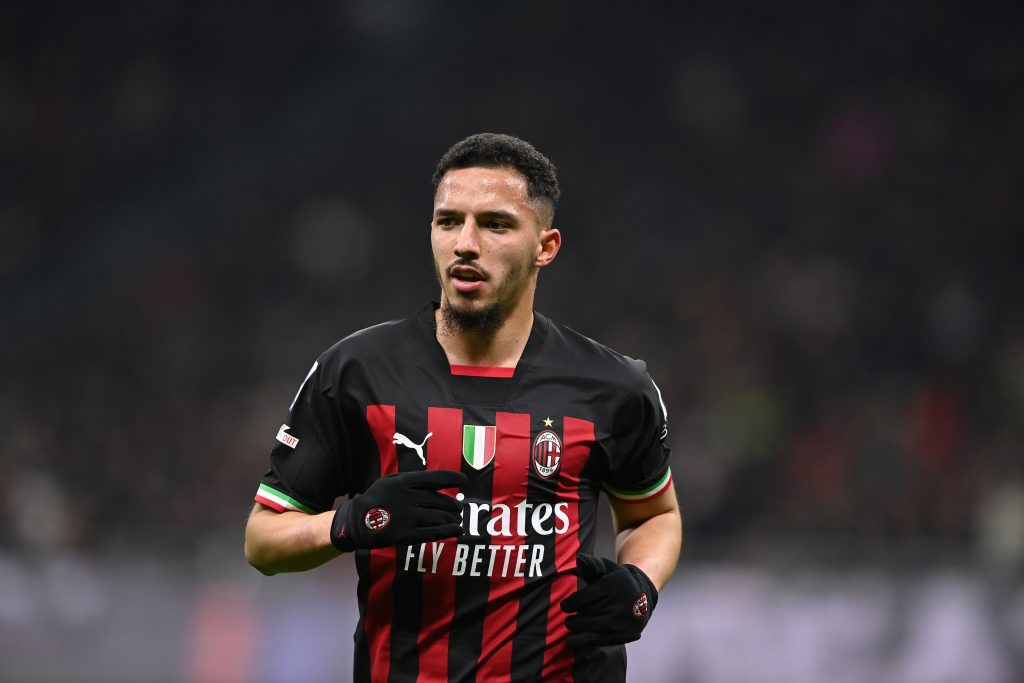 Ismaël Bennacer AC Milan Milan-Salernitana 1-1 Serie A 2022-2023