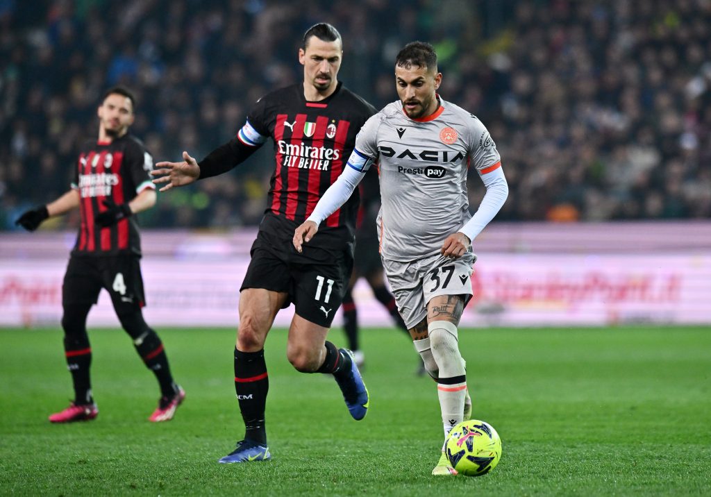 Roberto Pereyra, calciatore dell'Udinese (getty images)