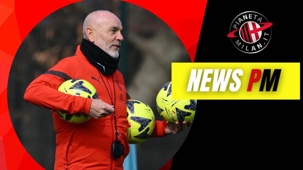 Stefano Pioli AC Milan allenamento Milanello