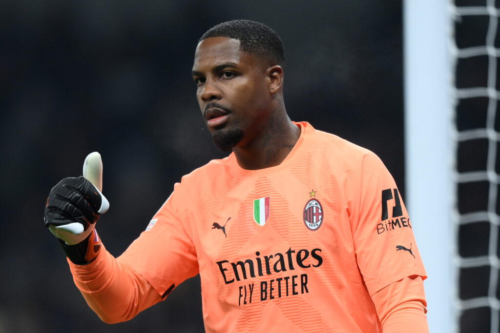 Mike Maignan, portiere del Milan (getty images)