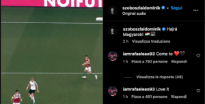 Screen Instagram Szoboszlai