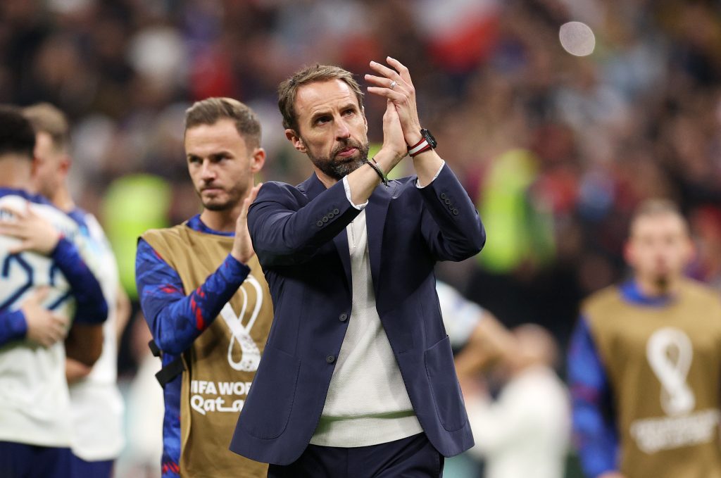 Gareth Southgate, commissario tecnico della nazionale inglese (getty images)