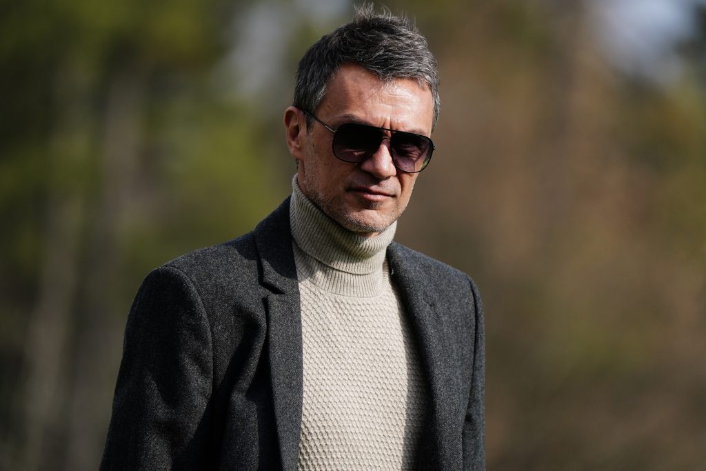 Paolo Maldini, direttore tecnico del Milan (getty images)