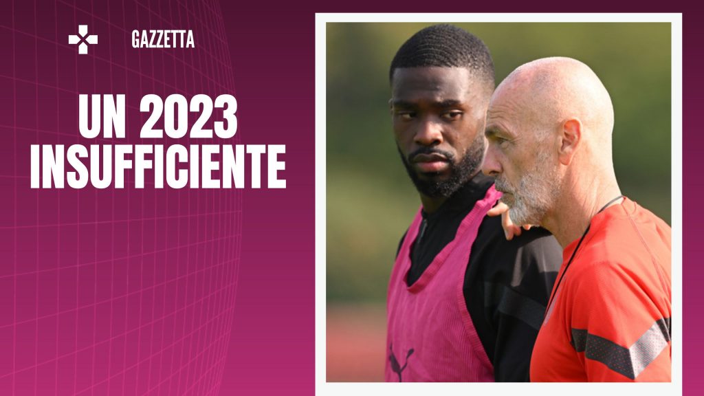 Stefano Pioli e Fikayo Tomori, allenatore e difensore del Milan (getty images)