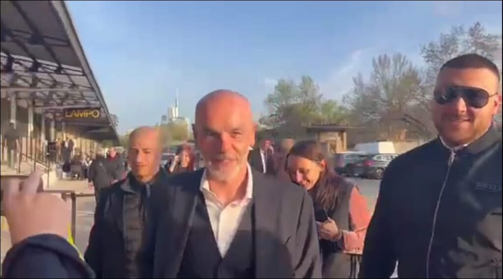 Milan, Pioli arrivato all'evento 'Premio Amico dei bambini' | PM VIDEO (foto pm)