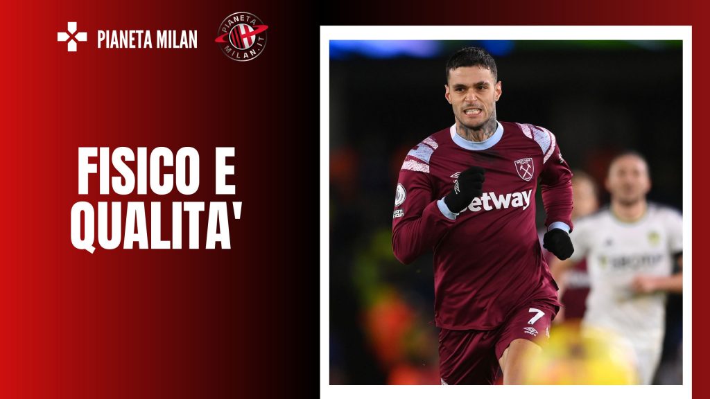 Gianluca Scamacca attaccante West Ham obiettivo AC Milan