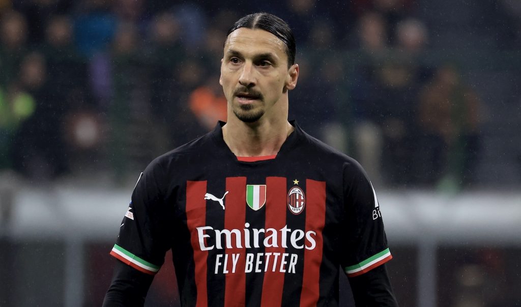 Zlatan Ibrahimovic AC Milan Milan-Salernitana 1-1 Serie A 2022-2023