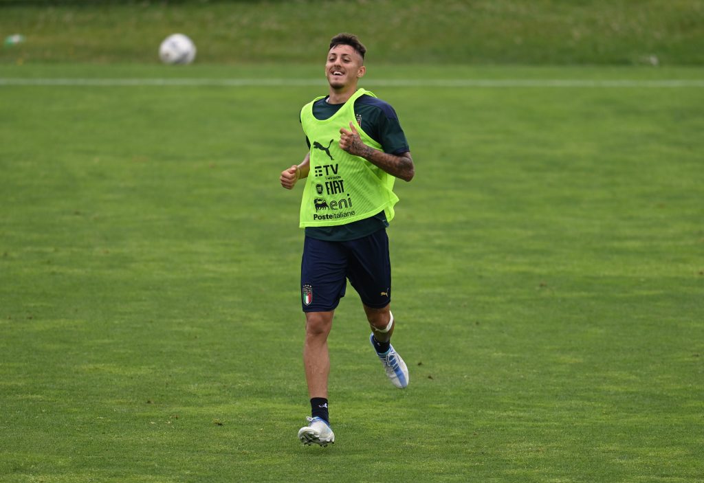 Marco Nasti, attaccante del Milan in prestito al Cosenza (getty images)