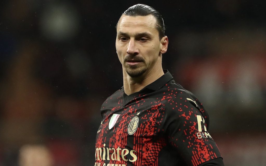 Zlatan Ibrahimovic AC Milan Milan-Atalanta 2-0 Serie A 2022-2023