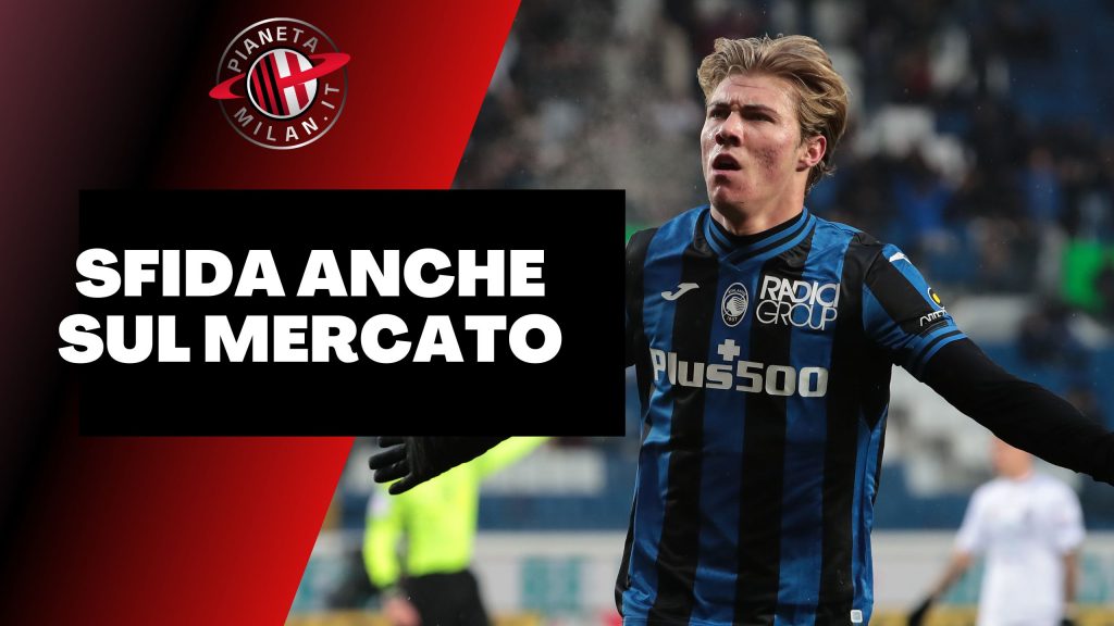 Rasmus Hojlund attaccante Atalanta, obiettivo Milan e Napoli