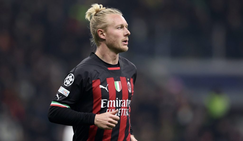 Simon Kjaer AC Milan Milan-Tottenham 1-0 Champions League 2022-2023