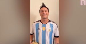 Argentina, Zanetti mantiene la parola: ecco la cresta | VIDEO (screen gazzetta.it)