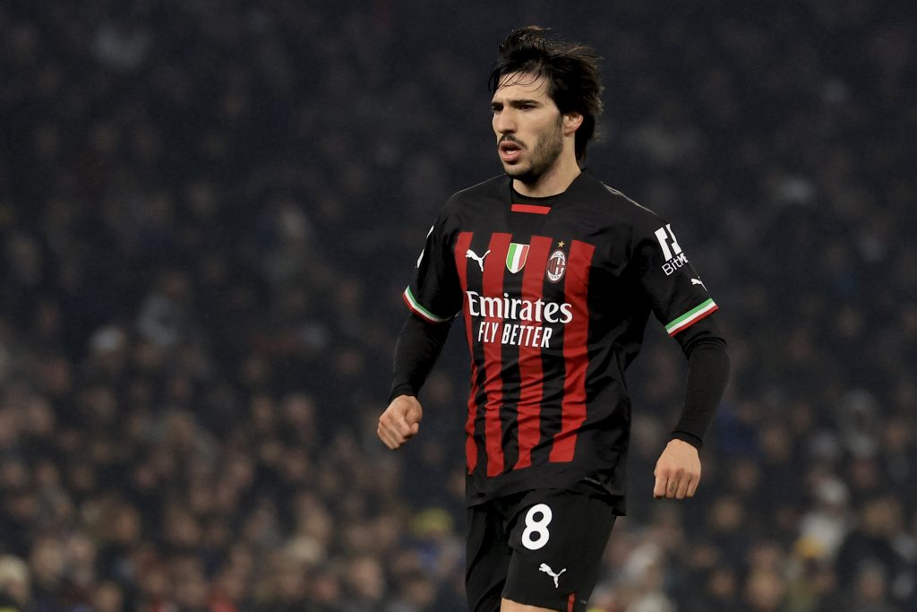 Sandro Tonali, centrocampista del Milan (getty images)