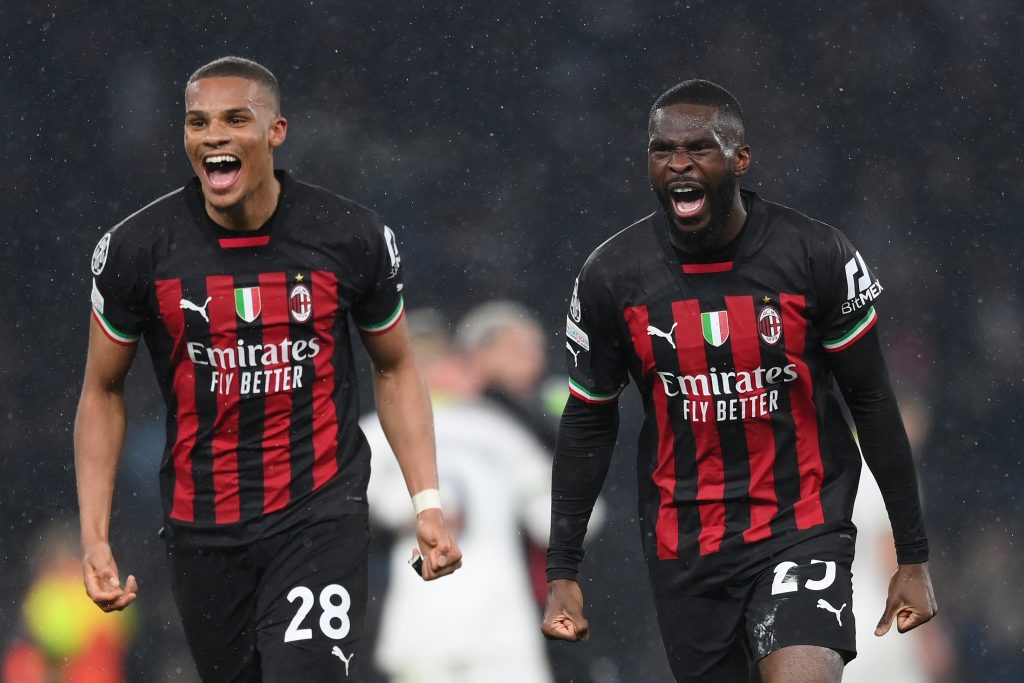 Malick Thiaw, e Fikayo Tomori, difensori del Milan (getty images)