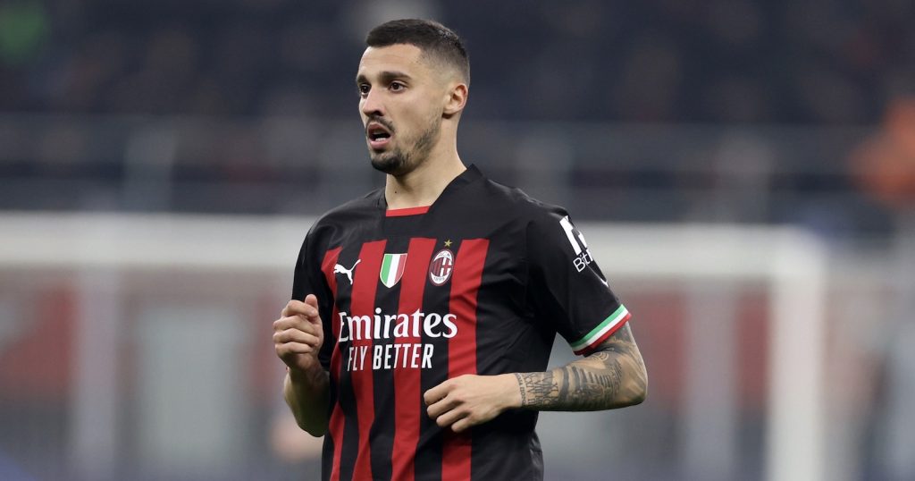 Rade Krunic AC Milan Milan-Tottenham 1-0 Champions League 2022-2023