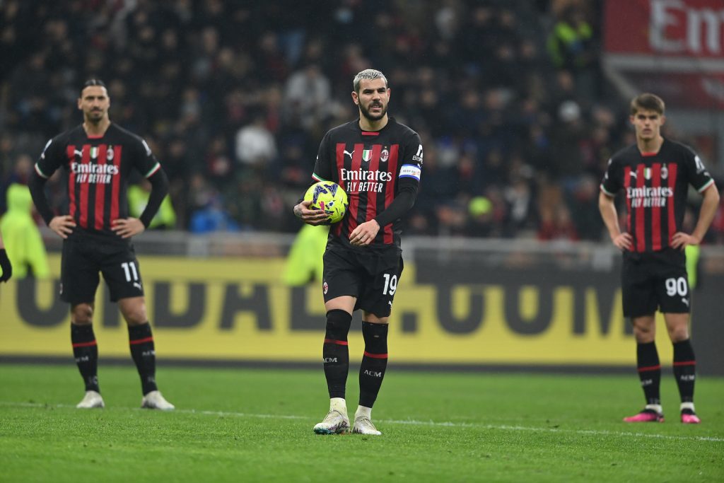 Theo Hernández AC Milan Milan-Salernitana 1-1 Serie A 2022-2023