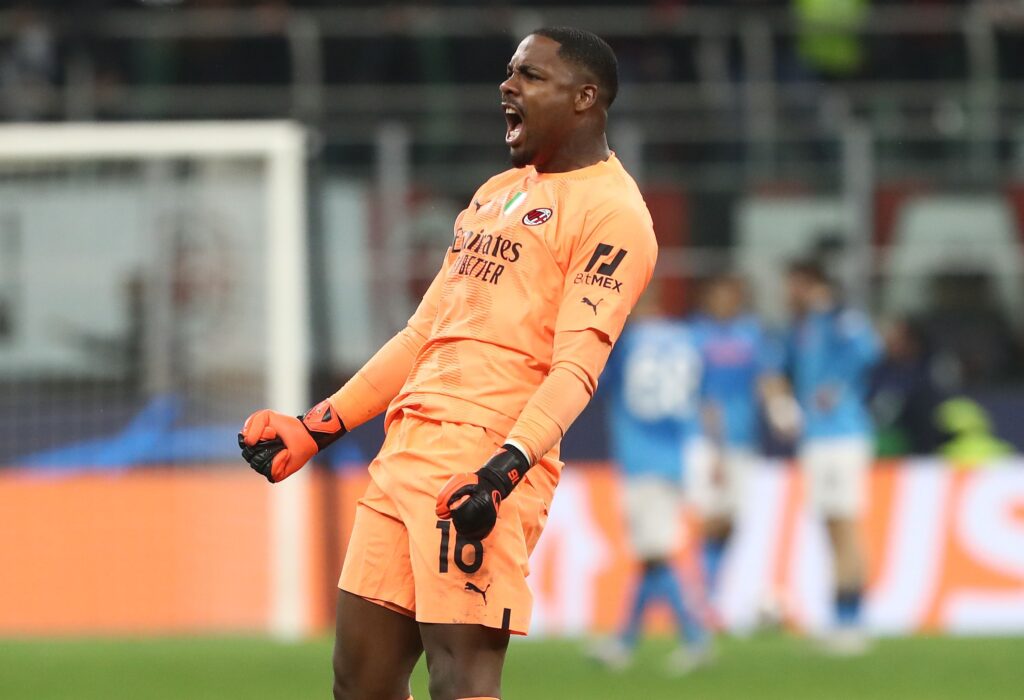 Mike Maignan, portiere del Milan (getty images)