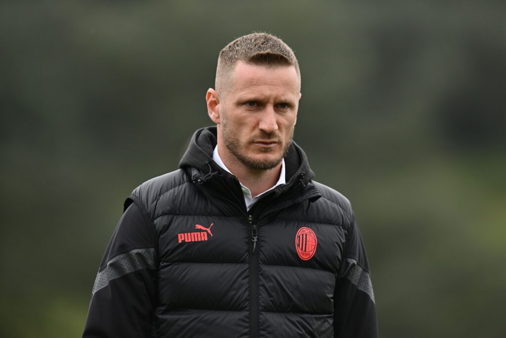 Ignazio Abate, allenatore del Milan primavera (getty images)